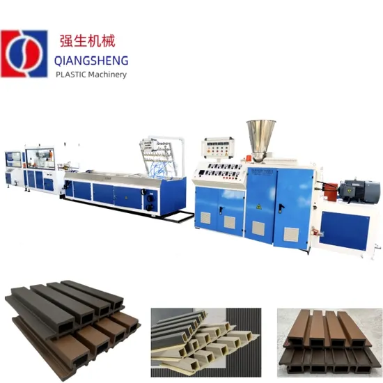 PP PE WPC Plastic Composite WPC Outdoor Decking Flooring Panel WPC Wall Panel Extrusion Line