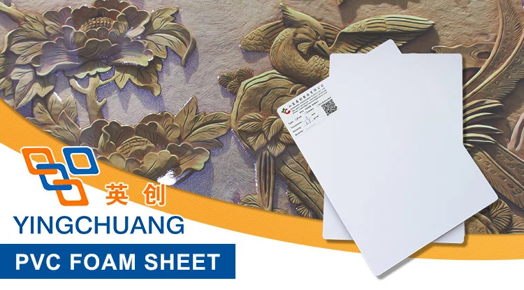 Fireproof PVC Wall Panels PVC Foam Board with UV Coating