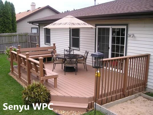 WPC Garden Fencing for Outdoor Railing